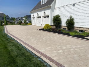 Unilock Paver Driveway Brussels Block Towne Hall Powell Ohio