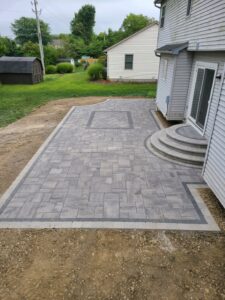 Unilock Beacon Hill Patio Stone Steps