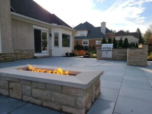 Porcelain Paver Patio Builder Outdoor Kitchen Worthington Ohio